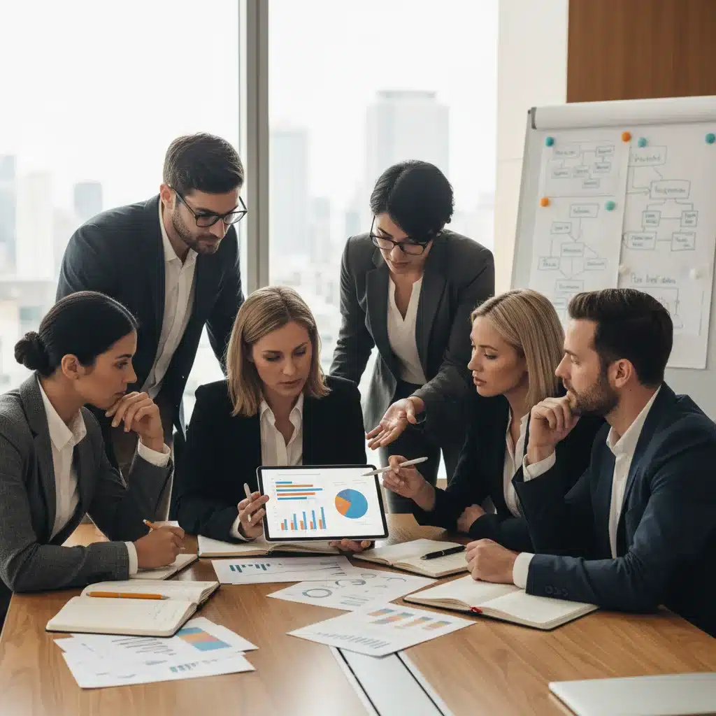 Équipe d'entreprise discutant des nouvelles réglementations fiscales et des stratégies d'adaptation.